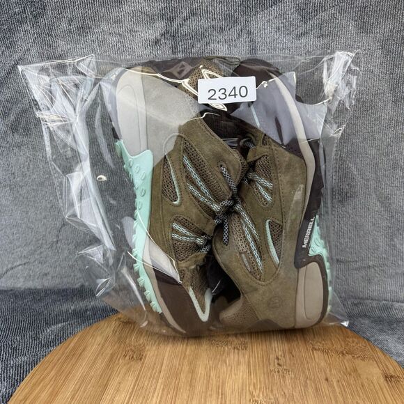 Merrell Hiking Shoes Womens Size 9 Brown Aqua Waterproof Air Cushion J148580C - Picture 10 of 10